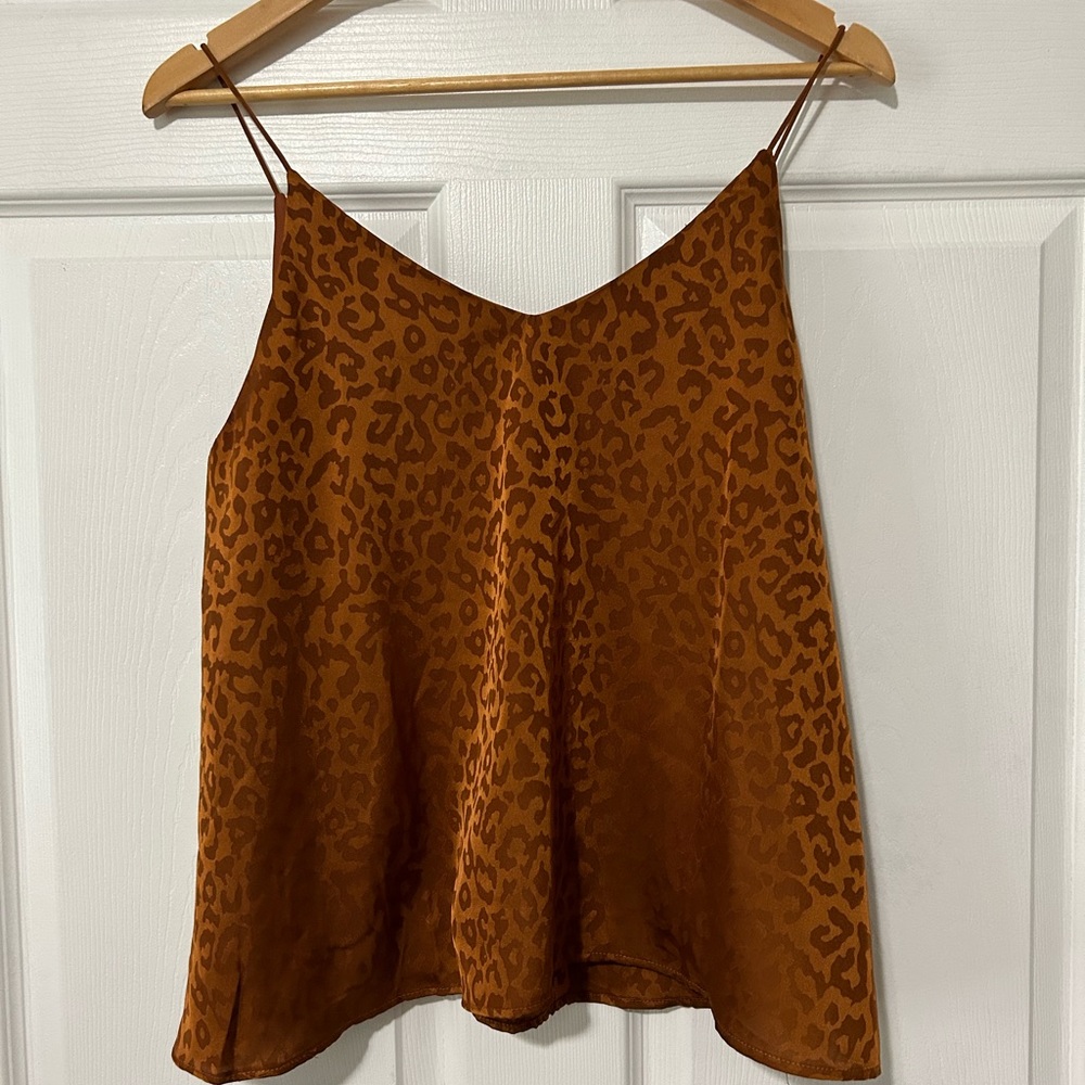 Cheetah tank top